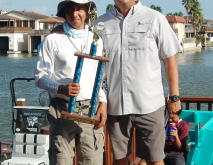 1st Place Flounder - Ramon Doñes with D. Wilson Construction